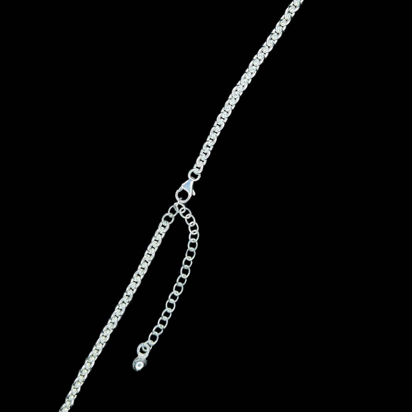 Rhodochrosite Spike Pendant - Rhodochrosit Halskette