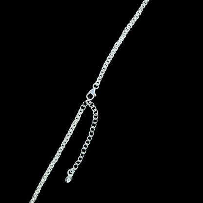 Rhodochrosite Spike Pendant - Rhodochrosit Halskette