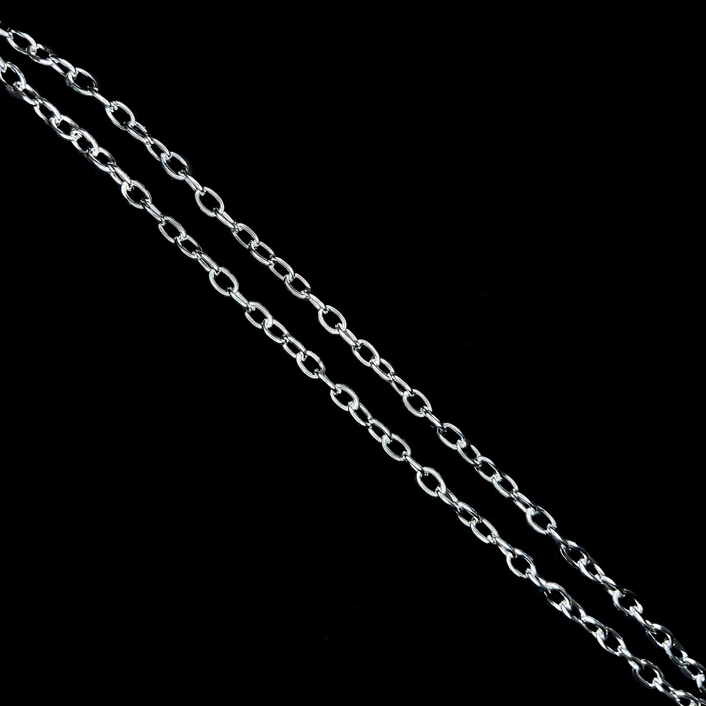 Nightshard Snowflake Obsidian Pendant - Schneeflockenobsidian Kette